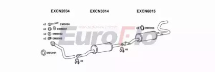 Система выпуска ОГ EuroFlo FTDUC19D 7001